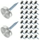 thumbnail image 4 of 100 tornillos de acero inoxidable para espejos con tapas decorativas, clavos de repuesto para herrajes publicitarios y espejos decorativos, 4 of 8