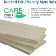 thumbnail image 4 of Cozy Castle Modern Coffee Table  Wooden Console Table 2 Tier with Open Storage Shelf and 1 Drawer  Easy Assembly Minimalist Hallway Table  Mid Century Modern Coffee Table for Living Room, 4 of 7
