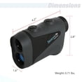 thumbnail image 3 of Golf Laser Range Finder Monocular with Pin-Seeking and Zoom Sight, 3 of 6