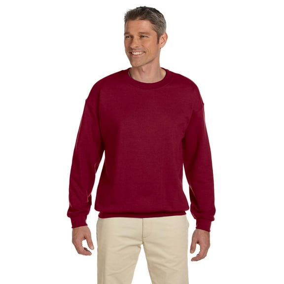 Gildan Heavy Blend Adult Crewneck Sweatshirt , G180 , ANTIQ CHERRY RED , XX-Large