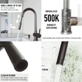 thumbnail image 5 of VIGO Gramercy Pull-Down Single Hole Kitchen Faucet With Soap Dispenser, 5 of 9