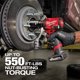 thumbnail image 4 of Llave de impacto Milwaukee M12 FUEL Stubby 1/2 pulgada 550 ft-lbs, 4 of 6