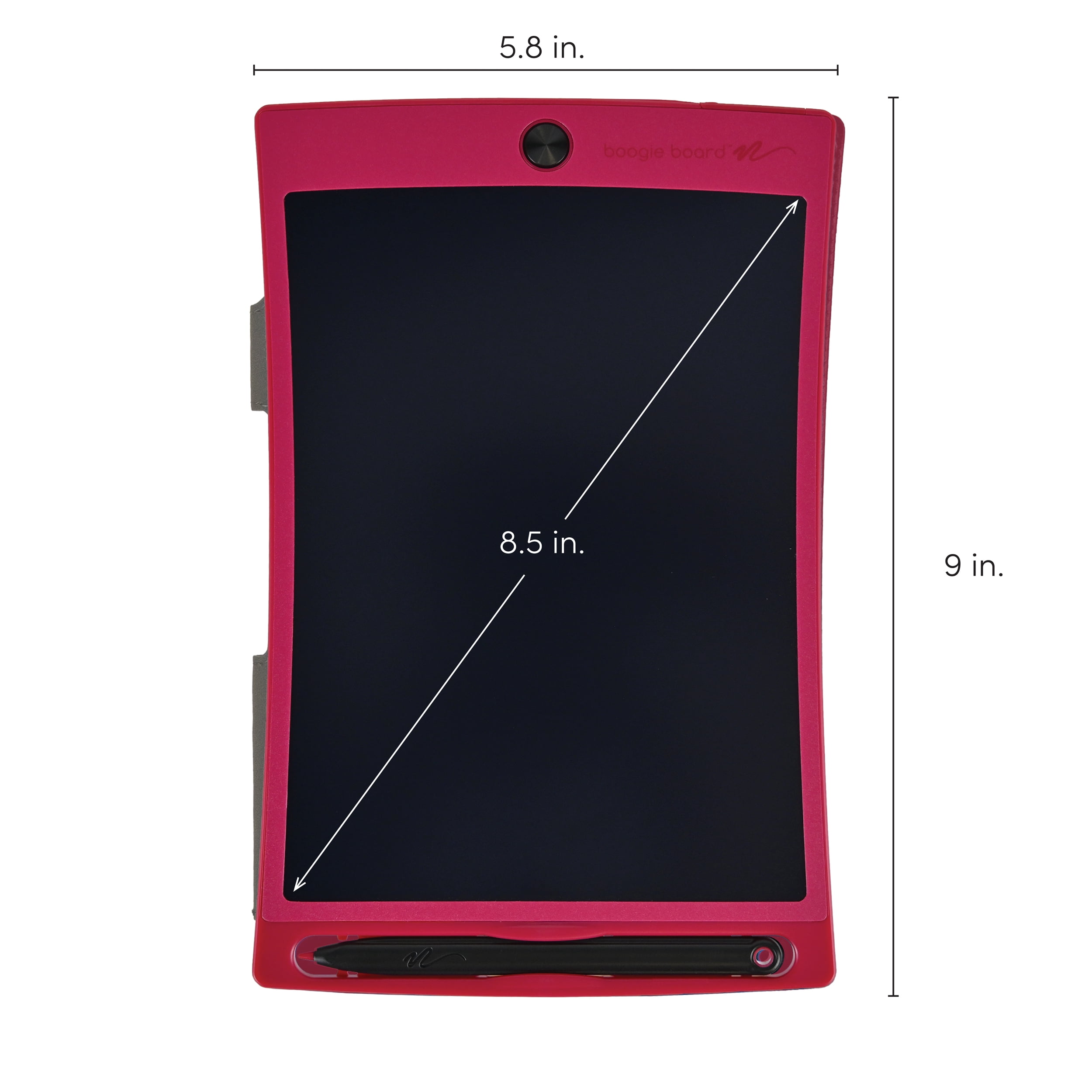Boogie Board Jot Reusable LCD Writing Tablet with 8.5" Screen in Blue with  Black Folio - Walmart.com
