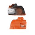 thumbnail image 1 of 2xSprocket Cover & Brake Reemplazo para 340345 346XP 350353357, 1 of 9