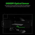 thumbnail image 4 of ikayaa DeathAdder Essential Wired Gaming Ergonomic Mice with 6400DPI Optical Sensor 5 Programmable Buttons Black (2021 Version), 4 of 7
