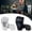 Black and White, variant on BAOSITY 2 Pairs Mma Gloves Half Finger Boxing Gloves for Training Sanda Punching Bag Red and Blue