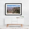 thumbnail image 2 of A Grand View - Grand Canyon Village Arizona Photography Nature Landscape Desert Scenic Wilderness Travel Poster Black Framed Wall Art Print 16 x 24 inches, 2 of 4