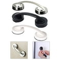 thumbnail image 5 of BUYISI No-Drill Suction Grab Bar for Bathroom & Kitchen: for Durable, Easy Install! Silver, 5 of 7
