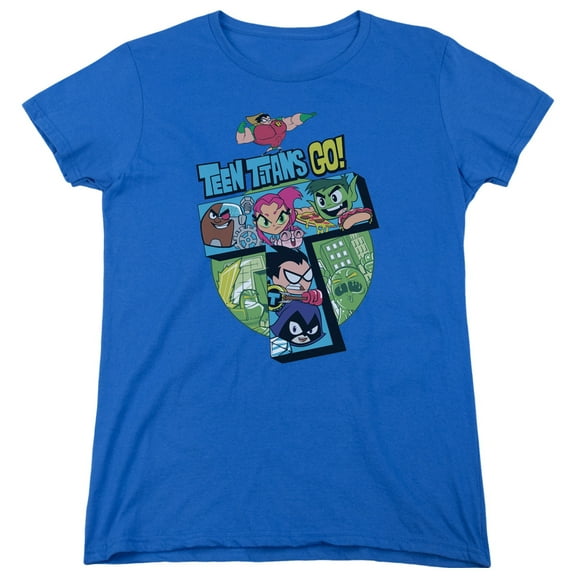 Teen Titans Go T S/S Women's T-Shirt Royal Blue
