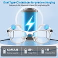 thumbnail image 4 of Gafas Inteligentes AI KXBVDY Bluetooth 5.4 Blancas con Batería de 9 horas, 4 of 8