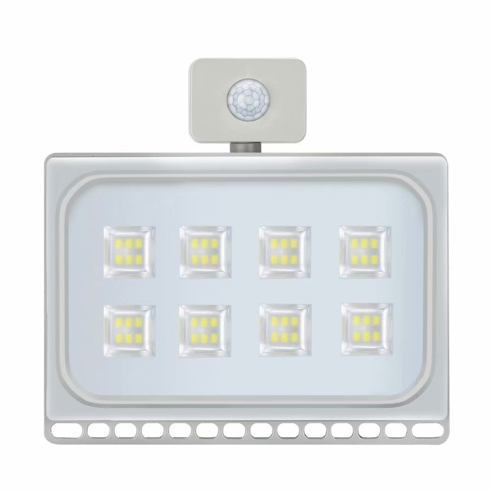 comfort spark muscle 50W LED Flood Light Ultrathin Cool White with PIR Motion Sensor 110V -  Walmart.com