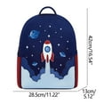 thumbnail image 3 of Kids Backpack For School Boys Girls Durable Lightweight Bookbag Cute Animal Print Comfortable Straps Daily Use Travel Rucksack, 3 of 5
