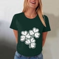 thumbnail image 4 of vigerkar St Patricks Day Shirt Women - Shamrock Patty's Irish Patricks Day Outfits (Dark Green, S), 4 of 8