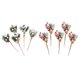 thumbnail image 1 of bayas artificiales de Navidad con cuerda para decoración de fiesta en casa. perfecl Selecciones florales, 1 of 8