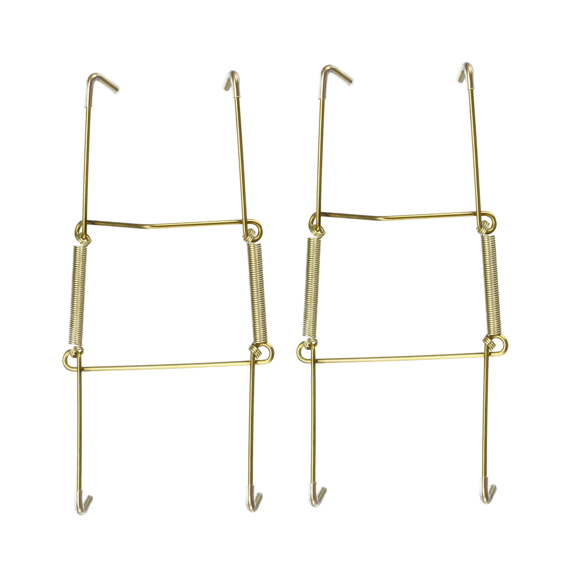 Uxcell 6" U Type Plate Hanger Stainless Steel Iron Zinc Plated 2 Pack