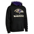 thumbnail image 2 of Sudadera Hoodie NFL para Hombre Manga Larga con Capucha Ravens Negro Talla CH, 2 of 3