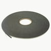 JVCC SCF-01 Low-Density PVC Foam Tape: 1/8 in. thick x 1/4 in x 75 ft. (Black)