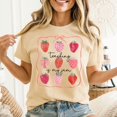 thumbnail image 2 of Teaching Is My Jam Teacher Team Crew Cute Strawberry Girls T-Shirt Unisex, Sizes S-5XL, Tbun, 2 of 5