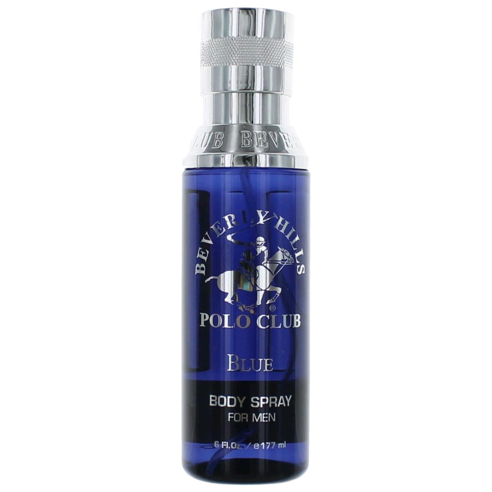 BHPC Blue by Beverly Hills Polo Club, 6 oz Body Spray for Men Walmart