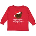 thumbnail image 3 of Inktastic Christmas Big Bro Announcement Brother Santa Boys Long Sleeve Toddler T-Shirt, 3 of 5