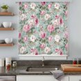 thumbnail image 5 of Vintage Spring Floral Sheer Curtains 108 Inches Extra Long, Botanical Summer Pink Green Light Filering Curtains, Privacy Drapes Simi Floor to Veiling Curtain for Living Room Bedroom Window Treatment, 5 of 9