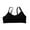 Black, variant on Teens Girls Padded Training Bra Cotton Breathable Crop Cami Training Bras for Kids Girls with Removable Padding 8-16T