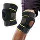 thumbnail image 2 of Rodillera ajustable con bisagra y compresión para hombres y mujeres con envoltura abierta para la rodilla, 2 of 2