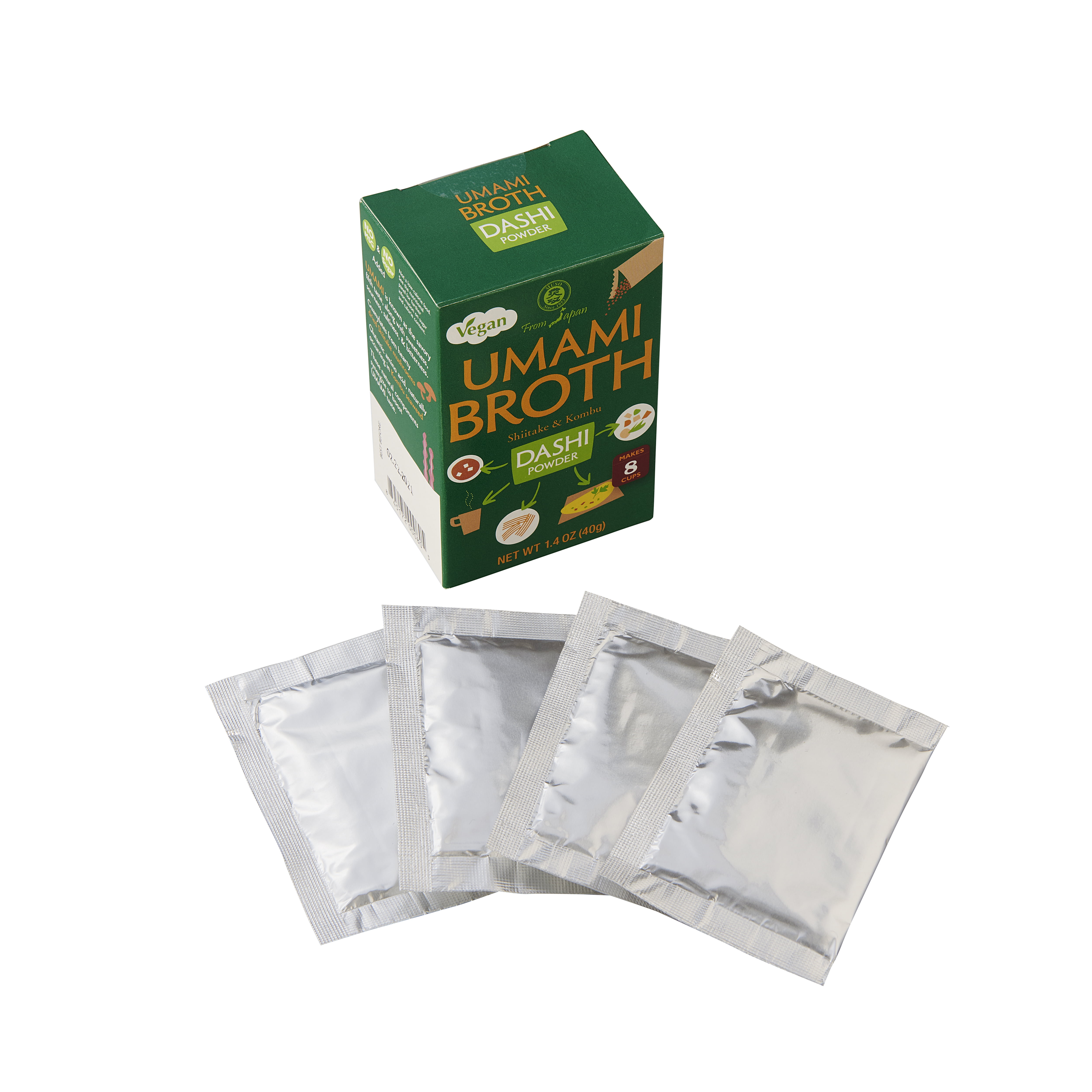 MUSO From Japan, Umami Broth Vegan Dashi Powder, 1.40 oz - Walmart.com