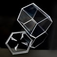 thumbnail image 3 of Clear Baseball Display Case Acrylic Hexagonal Baseballs Holder Stand Baseball Display Protector Easy to Use, 3 of 10