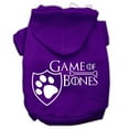 thumbnail image 4 of Pet Dog  Cat Hoodie Screen Printed, "Game of Bones", 4 of 11