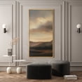 thumbnail image 4 of Large Framed Canvas Art for Living Room Wall Decor, Mountain Clouds Abstract Landscape Canvas Print for Bedroom Decoration - 60"x30" Natural Framed, 4 of 7