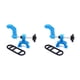 thumbnail image 2 of Sonducket Soporte de alineación de ruedas de bicicletas Reparación de ajuste de llanta trasera delantera de bicicleta de montaña de plástico Azul 2piezas Sonducket CBP237685, 2 of 6