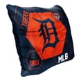 thumbnail image 2 of The Northwest Group  Detroit Tigers 16" x 16" Connector Velvet Pillow, 2 of 2