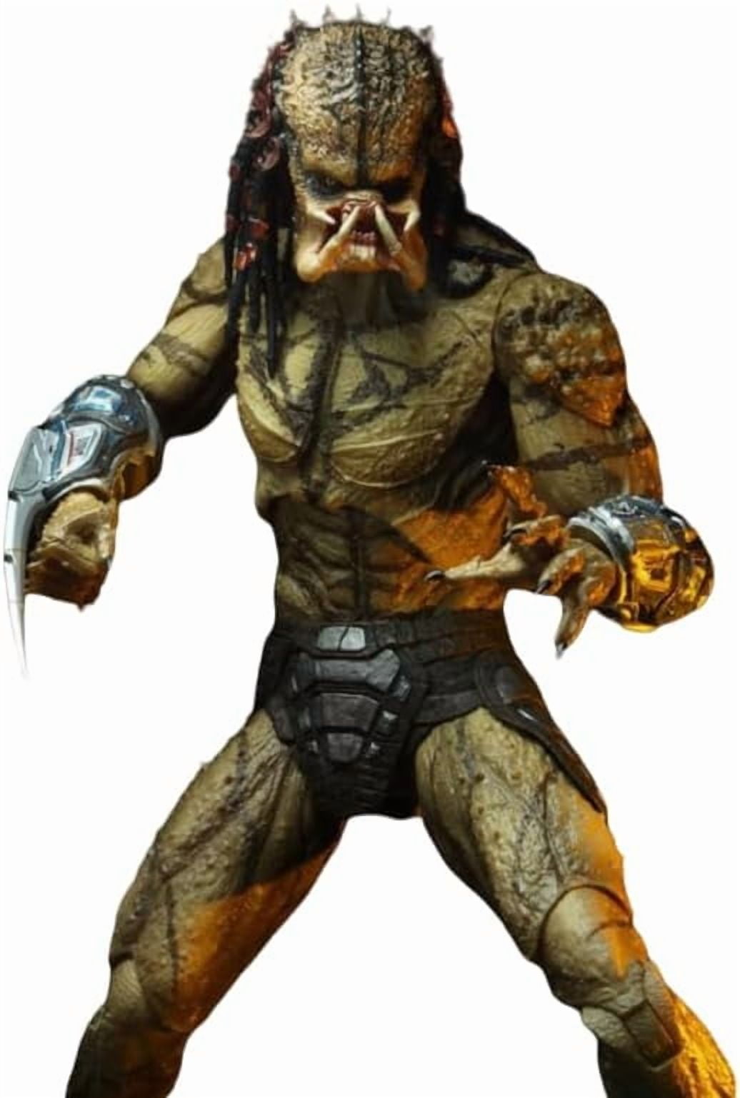 Predator Hitman Figure Moable Replacement Face Hitman Anime Figures 30cm/11.8inch Character PVC Collection Statue Model Ornament Gifts
