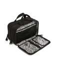 thumbnail image 3 of Vera Bradley - Funda organizadora de maquillaje de viaje para mujer, Negro -, Talla unica, 3 of 5