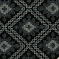 thumbnail image 7 of SAFAVIEH Veranda Magna Southwestern Indoor/Outdoor Area Rug, 3' x 3' Round, Black/Cream, 7 of 7