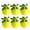 Yellow, variant on Yihuala Pack Of 6 Artificial Lemons for Domestic Embellishment Realistic Faux Fruit Decoration Professional Photography Props