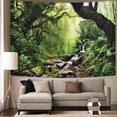thumbnail image 4 of Tapiz decorativo de pared para dormitorio - Bosque Tropical Naturaleza Ec, 4 of 5