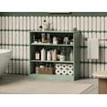 thumbnail image 4 of 100% Solid Wood 32" Bathroom Cabinet with Adjustable Shelves, 4 of 4