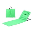 thumbnail image 3 of koolsoo Tapis de Plage Inclinable Dossier Réglable Chaise de Sol pour Pique-Nique Cour Arrière Piscine Vert, 3 of 9