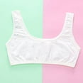 thumbnail image 6 of ZACPNCV Training Bras for Girls with Adjustable Straps Tween Sports Seamless Bras White Free Size, 6 of 8