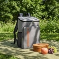 thumbnail image 4 of Insulated Lunch Backpack with Bottle Holders – Large Capacity Cooler Pack for Office Picnic Camping Travel, Waterproof Oxford Cloth, Reusable Thermal Bag for Meals Snacks, 4 of 7