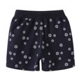 thumbnail image 4 of Cethrio Kids Boys Athletic Shorts with Drawstring, Casual Printed Cotton Summer Running Shorts Black Size 5T, 4 of 9