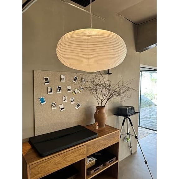 large White Oblate Pendant Lamp Shade 55.5cm(21.85in) Chinses lantern Home Decor Paper Ceiling Lampshade$$Tools & Hardware Other
