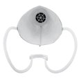 thumbnail image 4 of S/M Dog Mouth Mask Adjustable Straps For Dog Nylon Anti Smoke Fog Pollution Breathable Muzzle For Pets, 4 of 6