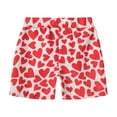 thumbnail image 1 of RIJOPUTY Shorts Athlétiques pour Garçons Shorts de Basketball Blancs Garçons Shorts Rouges Shorts Roses Vêtements Grande Taille Vêtements d'Été pour Bébé Vêtements pour Enfants en Liquidation, Rouge 4-5 Ans, 1 of 8