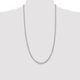 thumbnail image 4 of Sterling Silver Rhodium-plated 4mm Rolo Chain, 4 of 4