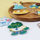 thumbnail image 4 of Lote de 21 parches bordados JM para planchar y coser animales, 4 of 5