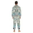 thumbnail image 4 of FORMRS Onesies Pajama for Adults Unisex Hoodie Winter Jumpsuit One Piece Sleepwear, Sizes S-2XL, Vibrant Abstract Design, 4 of 7