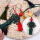 thumbnail image 2 of 6 Knot Small Chinese Knot Headdress Hair Ornament Bookmark Ancient Style Pendant Tassel, 2 of 4